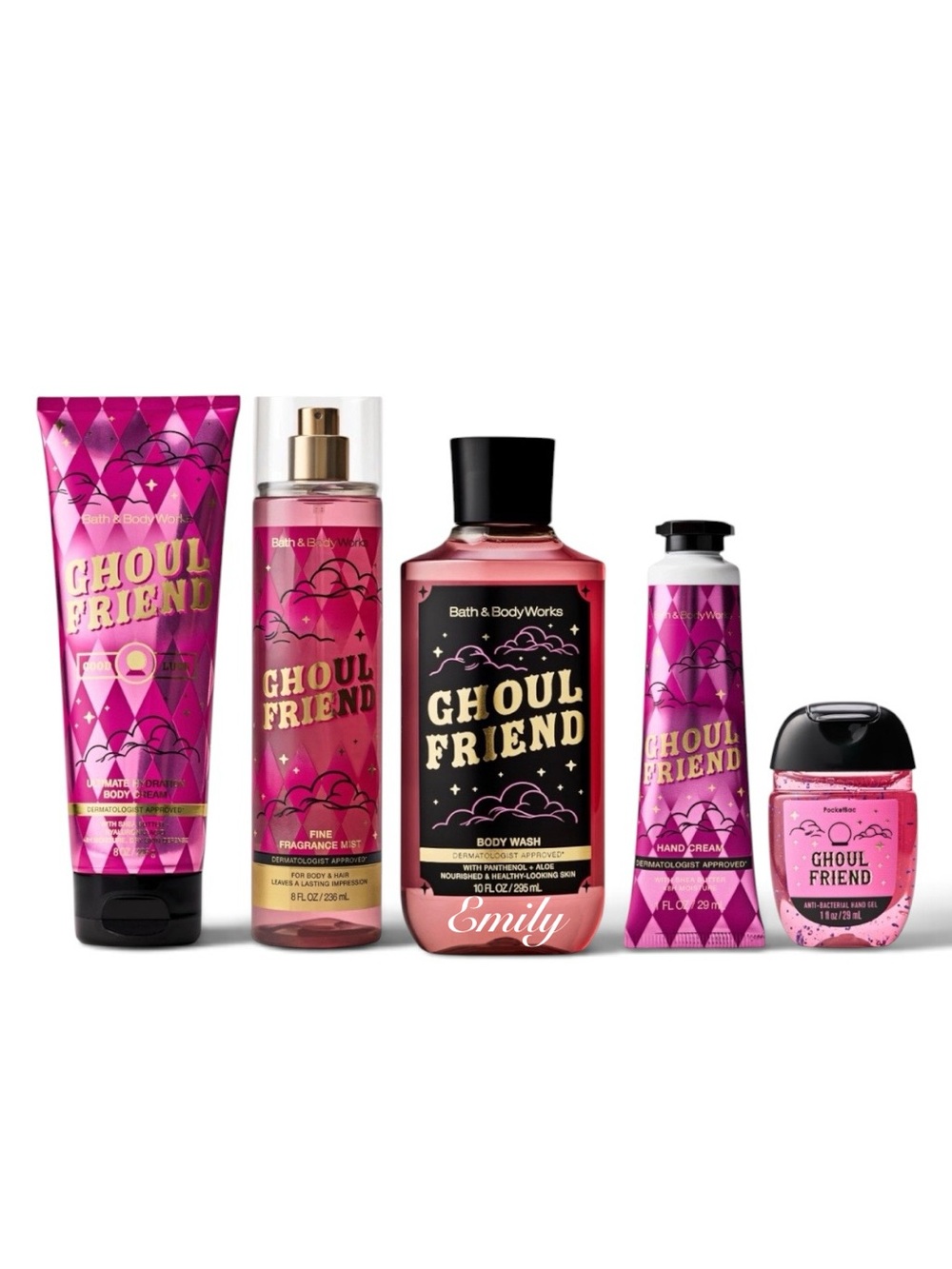 NEW! 5-Pc Bath & Body Works GHOUL FRIEND Body Care Bundle Set 2026